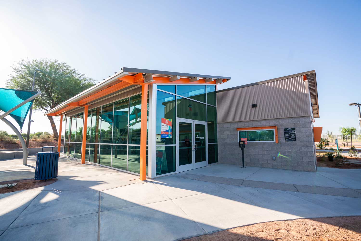 MESA express library building exterior 1 | Webinar: Promoting Social and Emotional Wellbeing in and out of the Library