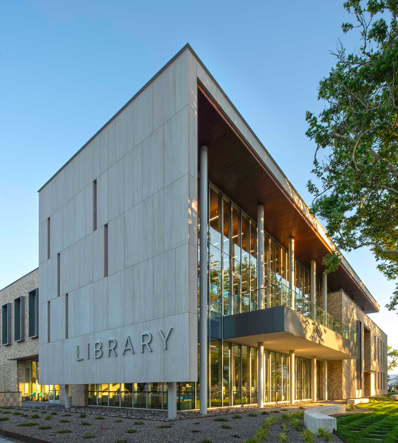 Spanish Fork LIBRARY_Exterior SE Corner Daytime