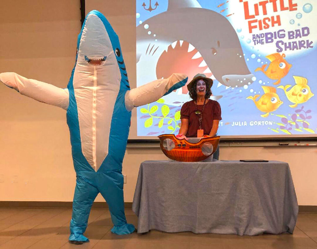 Spanish Fork Library director is big-shark-little-fish