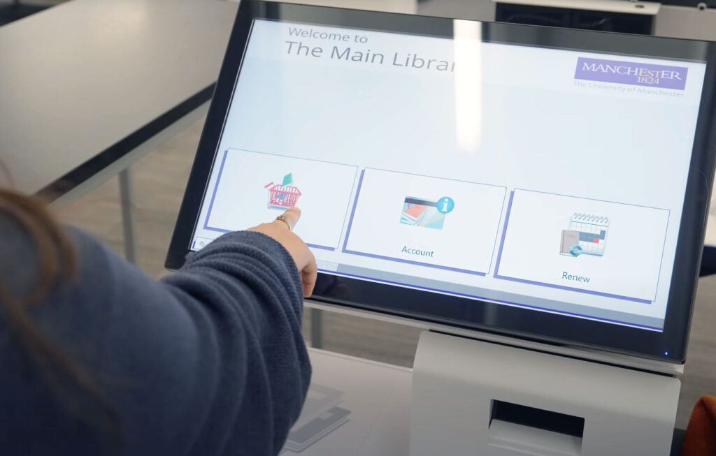 Using the selfCheck 500 at the University of Manchester